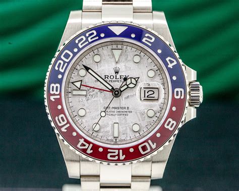 rolex gmt-master ii white gold|rolex gmt master pepsi bezel.